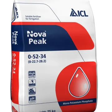 Monokaliifosfat, kr., (R2O – 52%, K2O – 34% ta mikroelementi)