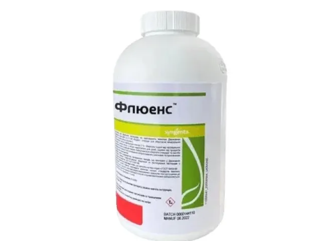 Fluence 75, WG, herbicide with surfactant Trend 90