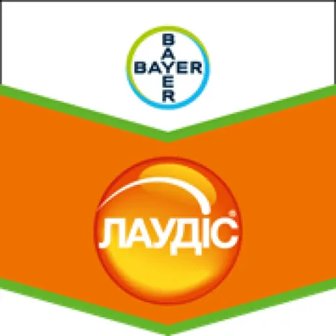 Логотип гербицида Лаудис от компании Bayer