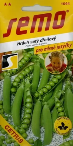 Упаковка семян овощного гороха Цетрис (Semo)