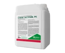 Белая канистра с этикеткой К-7000-И-СТРУМ РК - Флоксен 247 SС