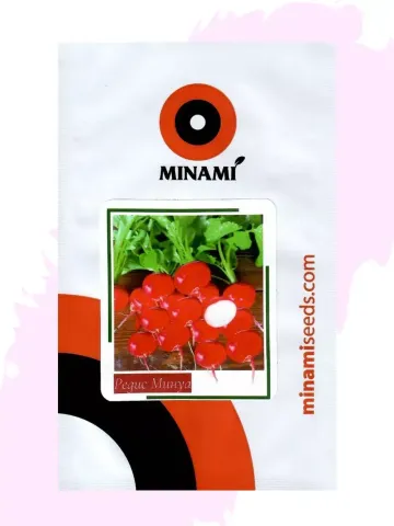 Пакет насіння MINAMI з зображенням червоних овочів - МІНУА
