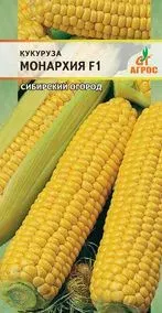 Seed packet of sugar corn MONARCHY F1