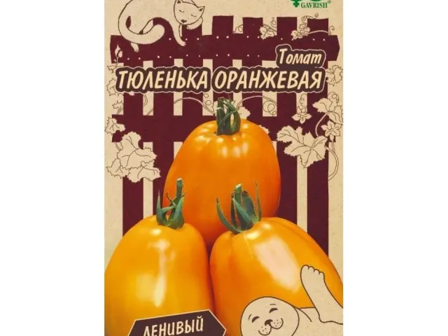 Тюленька Оранжевая