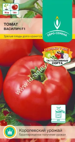 Пакет семян томата ВАСИЛИЧ