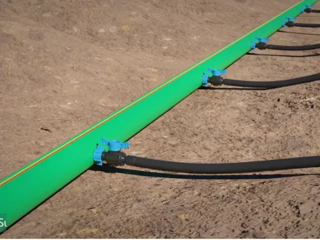 GoldenLayFlat PVC 2"