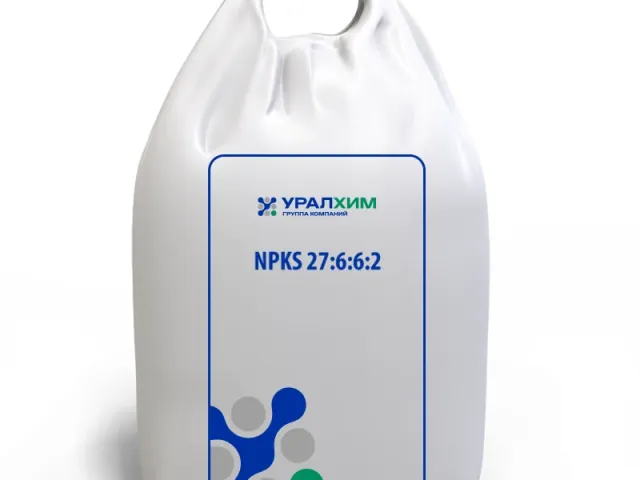 NPKS 27-6-6-2 fertilizer, g.
