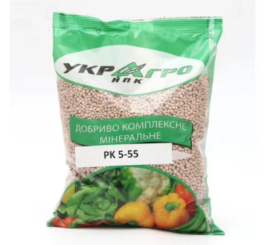 Package of phosphorus-potassium fertilizer PK 5:55 by UkrAgro NPK